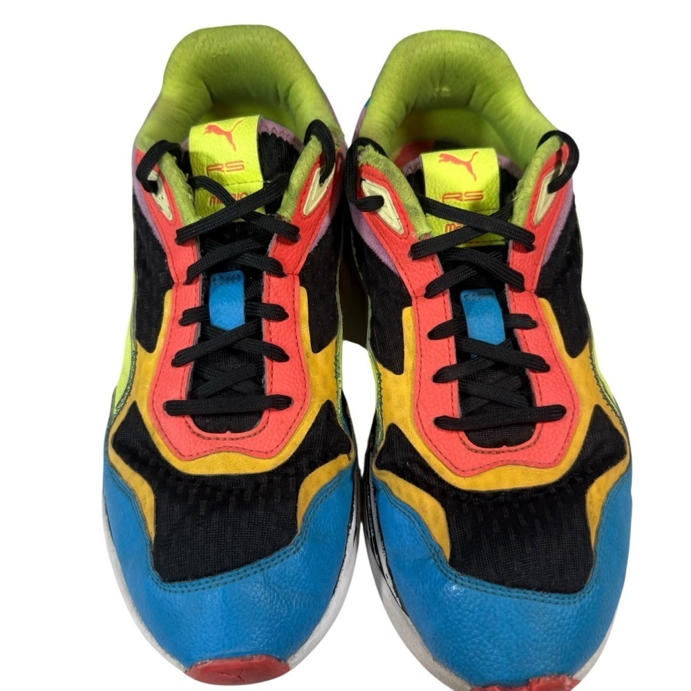 Puma Men's Colorful Athletic Sneakers - Red, Yellow, Blue, Black